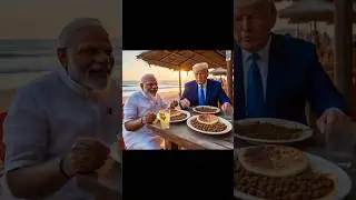 Donald Trump & Narendra Modi Enjoy Chole Kulcha in Shimla &ndash; Unexpected Foodie Moment!