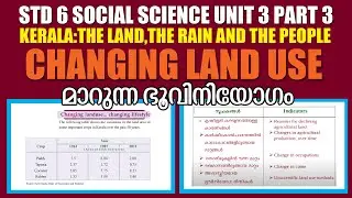 STD6 Social Science Unit3|Kerala The Land The Rain The People Part3|Kite Victers Worksheet|Umakkutty