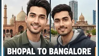 Bhopal to Bangalore | By flight | trip experience #viral #bangalore #Bhopal #vlog #airport #create