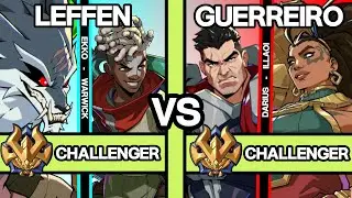 2XKO ▰ LEFFEN (Ekko-Warwick) vs GUERREIRO (Darius-Illaoi) ▰ 2XKO Pro Replays