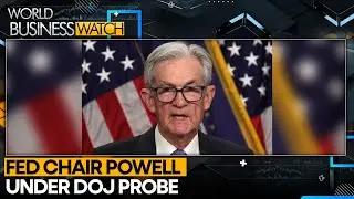 Powell Links Legal Action To Rate Policy Stance | WION World Business Watch