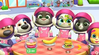 Talking tom and friends 2🤣👍😱 funny time 