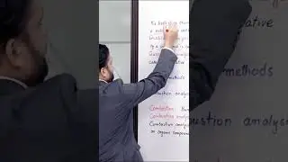 PGC lectures-Inter Part 2-KPK Board-Chemistry-Chapter 24 - Classical Methods of Analysis