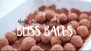 date, almond and cacao bliss balls | donna hay