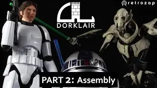 Bandai Star Wars Model Kits - Part 2 Assembly - DorkLair Review