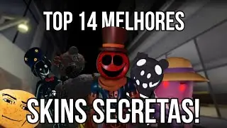 TOP 14 MELHORES SKINS SECRETAS DO PIGGY! (Na minha opinião)