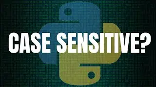 Is Python Case Sensitive When Dealing With Identifiers