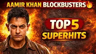 Aamir Khan Top 5 Blockbuster Movies | Mr Perfectionist All Time Hits 🔥#top5movies