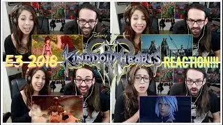 KINGDOM HEARTS III - E3 2018 Showcase (Frozen) & Pirates of the Caribbean TRAILER REACTIONS!!!