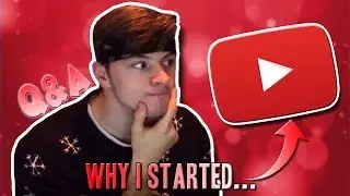 WHY DID I START YOUTUBE? | Q&A with D1ZZY DUDE