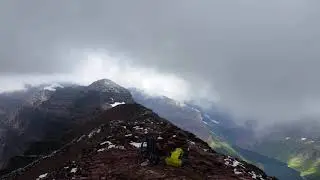 A Montana Moment: a 360 degree view from Sinopah. Glacier National Park
