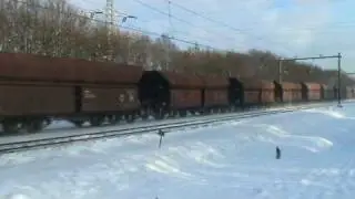 ERTS Trein in de Sneeuw