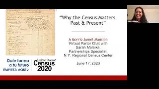 Why the Census Matters: Past & Present | Morris-Jumel Mansion's Virtual Parlor Chats