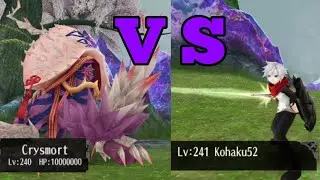 Toram Online Solo Battle Knight lvl 241 VS Crysmort lvl 240