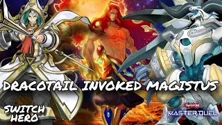 DRACOTAIL MAGISTUS INVOKED COMBO RANKED GAMEPLAY (Yu-Gi-Oh Master Duel) #dracotail #yugioh #invoked