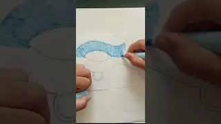 DIY 🐰🐞| How to colour a Bunnix mask from Ladybug miraculous | #shorts #trendingshorts #shortsfeed