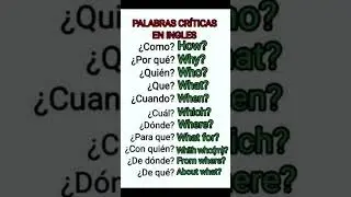 aprende ingl&eacute;s de una forma f&aacute;cil #english #inglesencasa #inglesonline #aprendeingles