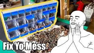 Easy Hardware Organization! - Ideal Tilt Bins 669