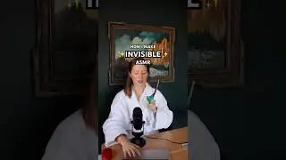 ASMR Invisible Triggers (behind the scenes)