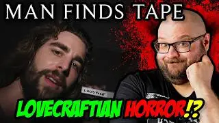 Man Finds Tape (2025) A Lovecraftian Horror Movie Review | Blood Splattered Vlog