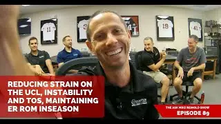 Reducing Strain on the UCL, Instability and TOS, Maintaining ER ROM Inseason