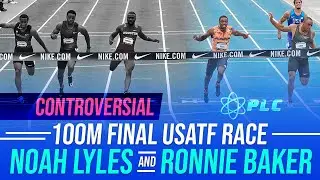 Controversial Race | Men's 100m Final USATF Outdoor Championships 2018