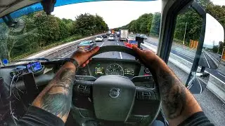 POV  DRIVING  TRUCK VOLVO FH 2021 M6 RELAX - adrian cox uk