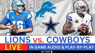 Lions vs. Cowboys Live Streaming Scoreboard, Play-By-Play, Game Audio & Highlights | NFL Week 14