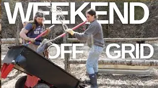 Weekend Home Projects Around the House | Spring is Coming! | Cabin Clean Up