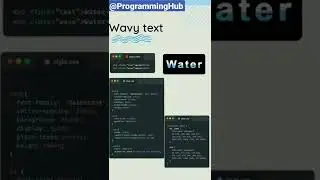 Wave like Text turorial