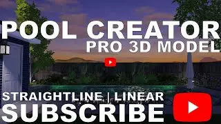 The Armstead Pool - Pool Creator Pro 3D Model
