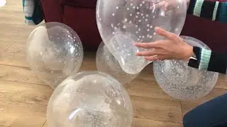 FUN GIANT CONFETTI BALLOON POP!!