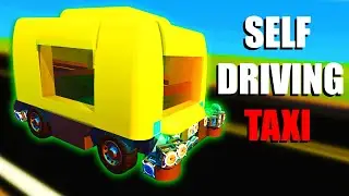 Making a Self Driving Taxi in Scrap Mechanic!