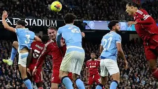 Virgil van Dijk Goal DISALLOWED by VAR | Andy Robertson Offside | Man City vs Liverpool Highlights