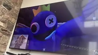 I react to gravy cat man, playing Roblox, rainbow friends, chapter 2 series, one of reacting videos