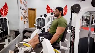 Day-36 | Build Powerful Legs & Glutes | Ultimate Lower Body Strength Session |GymVlog|Surjeet Batth.