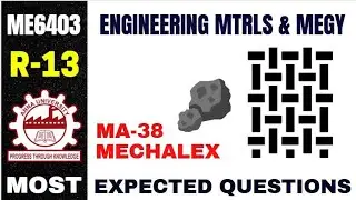 ME6403 | ENGINEERING MATERIALS & METALURGY | R13 | IMPORTANT QUESTIONS | ANNAUNIVERSITY | MECHALEX |