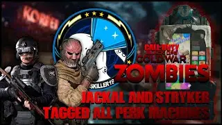COLD WAR Zombies: Jackal and Stryker Tagged All Perk Machines
