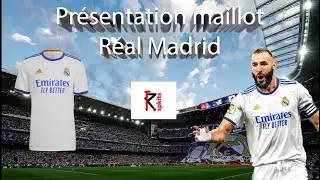 MAILLOT REAL MADRID DOMICILE 2022 ! #SPKITS #PRESENTATION #BENZEMA #FOOT #LDC #LALIGA #MAILLOT