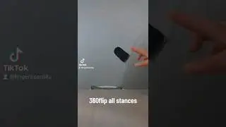 All stances 36flip #fingerboard #fingerboards #fingerboarding #fingerboardingclips
