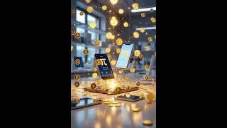 Pi Network Mining App. Sch&uuml;rfe jetzt kostenlos Pi Token mit deinem Handy! #pinetwork #miningapp
