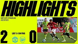 HIGHLIGHTS | Manchester United v Arsenal (2-0) | United win 5-3 on penalties
