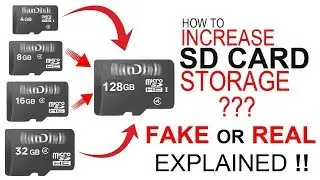 How to increase memory card storage From 4Gb to 128 Gb 100% Working By Hacking Future Technology