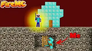 I found Secret of Nether roof In Fire Mc Minecraft || StarBoy Playz ||