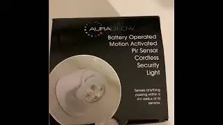 Very Handy Battery PIR Battery security light
