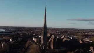 PEREGRINE FALCON & SHRINE CHURCH OF ST WALBURGE, PRESTON || WINTER 2020
