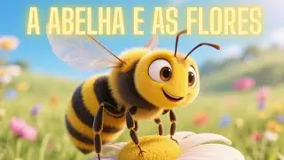 A ABELHA E AS FLORES- HISTÓRIAS INFANTIS #históriasinfantis #infantil #históriainfantilparadormir