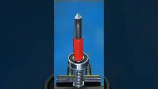 This Tool Punches Metal!  DIY automatic center punch! No Hammer Required#toolstour #diy