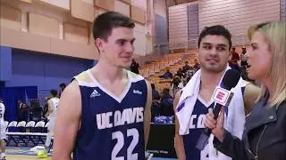 #BWConESPN MBB: Joe Mooney & Stefan Gonzalez Post-Game at UCR