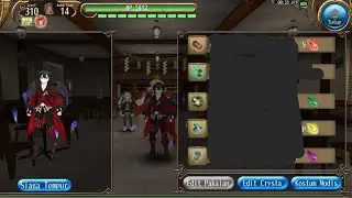 Build char knuck dagger agi str full 1s equidment #toram online 
